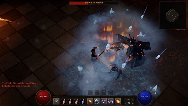 The Arcanist against the Cinder Matron